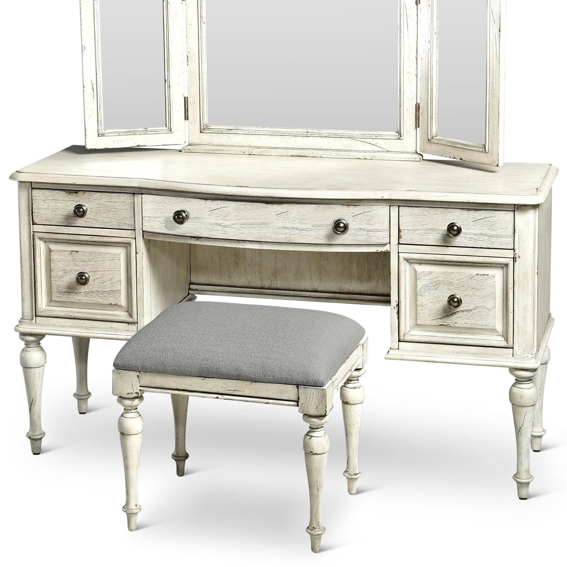 Vanity on sale mirror vintage